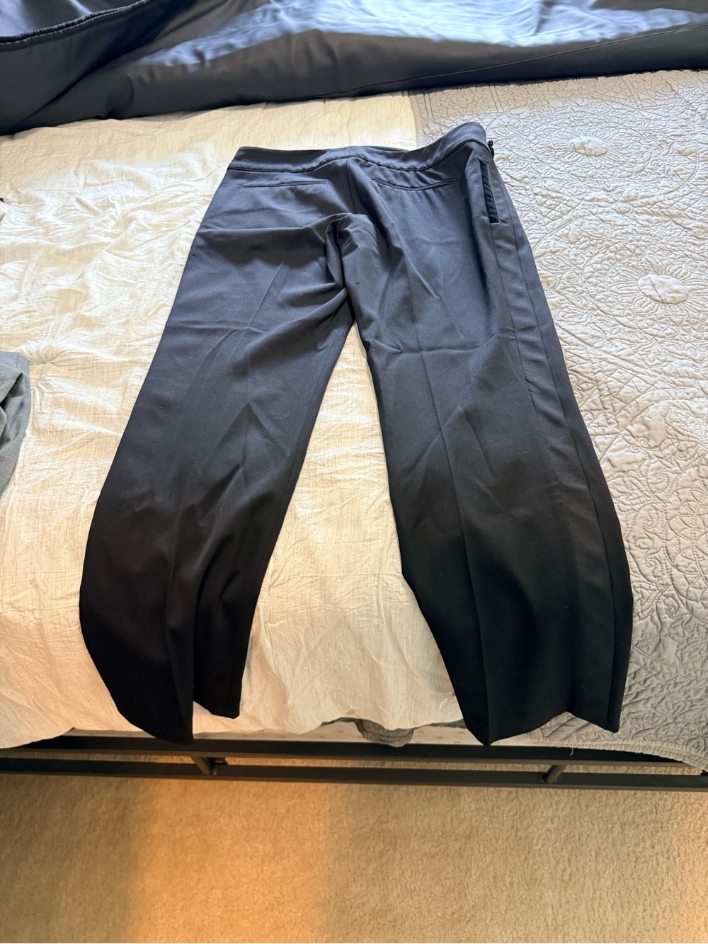 Gucci Black Wide Leg Dress Pants - Picture 3 of 7
